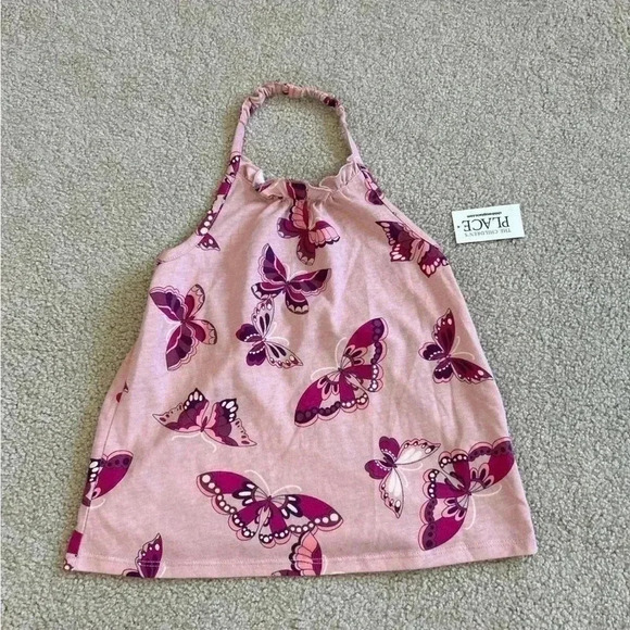 The Children's Place Toddler Girls Butterfly Halter top 5T - Picture 1 of 4